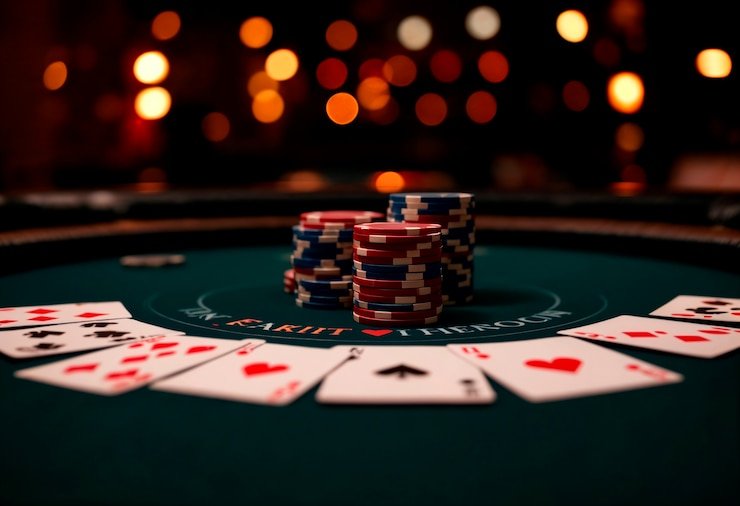 Ilustrasi grafis permainan slots modern yang atraktif dan mudah dimainkan di perangkat mobile